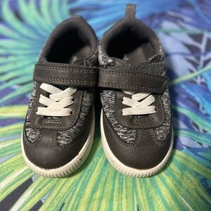 Carter's Black and Gray Kids Sneakers